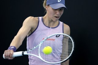 Viktorija Golubic: battue d'entrée à Pékin KEYSTONE/AP/MANISH SWARUP